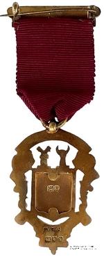 Знак RMBI 1915. STEWARD ROYAL MASONIC BENEVOLENT INST.  – Королевский Масонский Благотворительный институт