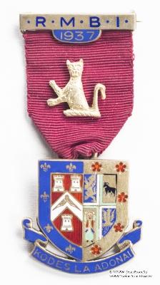 Знак RMBI 1937. STEWARD ROYAL MASONIC BENEVOLENT INST.  – Королевский Масонский Благотворительный институт