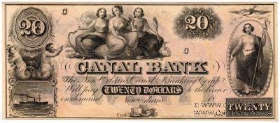 20 долларов США 1850 г.