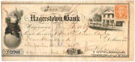 Банковский чек 1869 г.