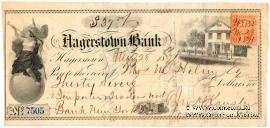 Банковский чек 1871 г.