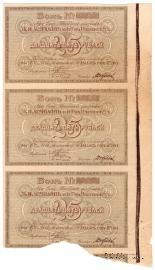 25 рублей 1919 г. (Ростов на Дону) СЦЕПКА