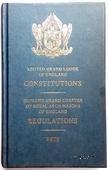 Объединённая Великая Ложа Англии Конституции. Верховный Великий Капитул королевской Арки Масонов Англии Правила. Лондон, 1979 г.