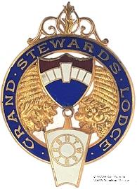 Знак STEWARD Grand Lodge MMM.