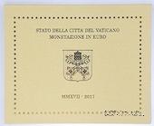 Набор монет Ватикан 2017 г.