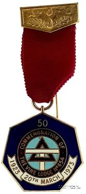 Знак 50-летия Ложи Ордена Друидов.