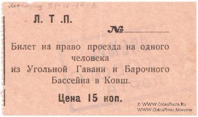 Билет 15 копеек б/д (Ленинград)